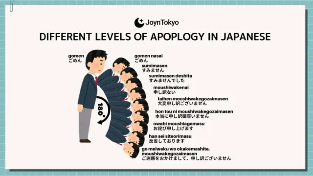 日本語の謝罪